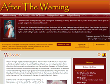 Tablet Screenshot of afterthewarning.com